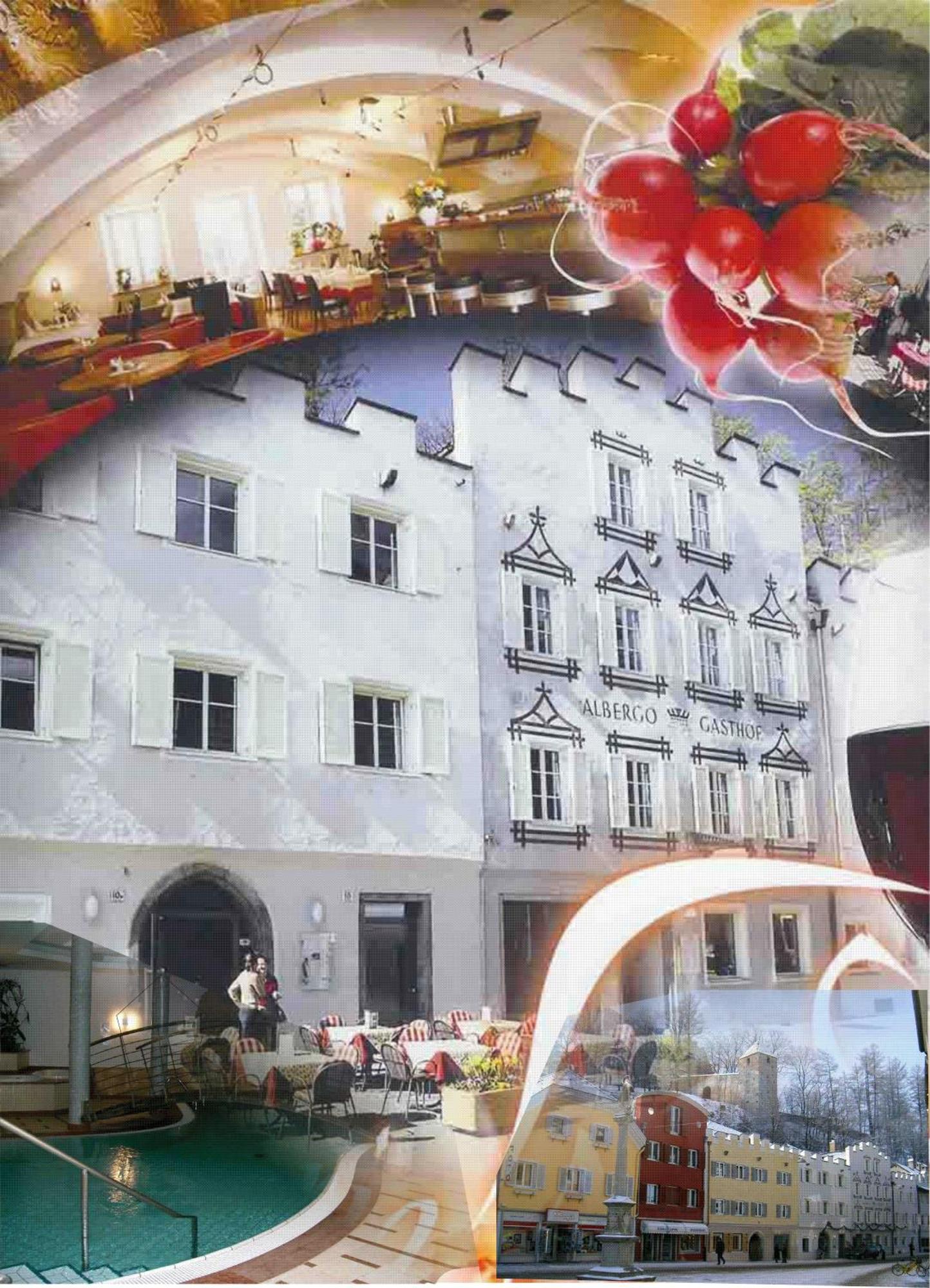 Hotel Krone Brunico Exterior foto