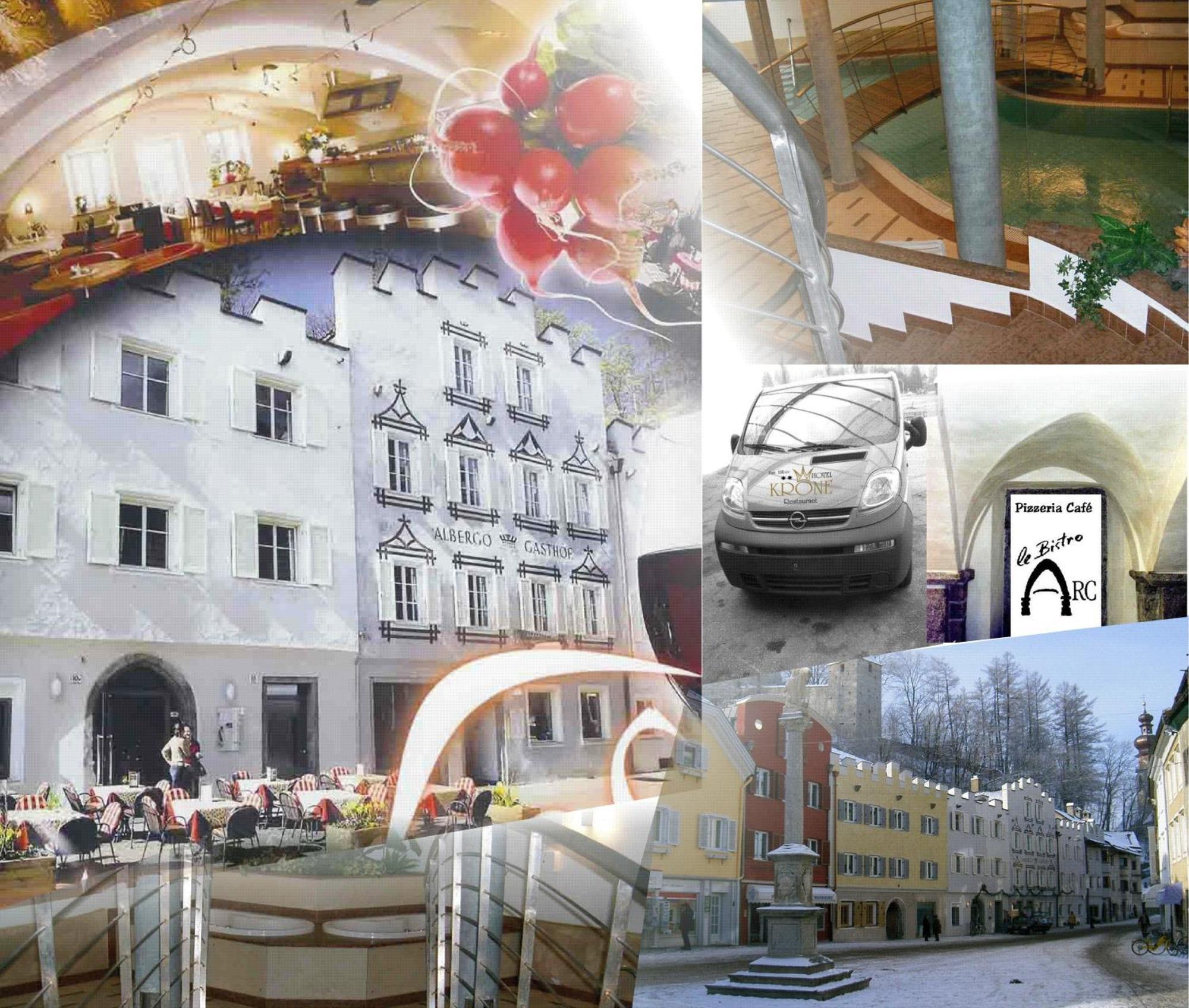 Hotel Krone Brunico Exterior foto